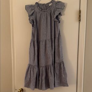 Charming chambray womens Dress